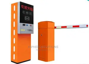 Boom Barrier Gate With Ticket Payment System By Hiphen