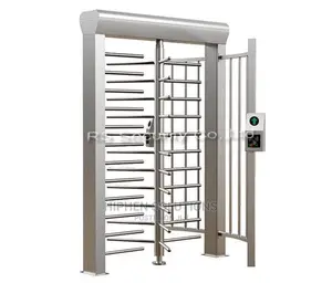 Full Height Turnstile Gate Card Reader Entrance Barrier BY HIPHEN