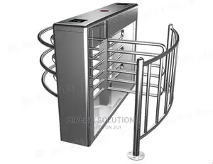 Half Height Single Turnstile Barrier Gate Remote Control BY HIPHEN