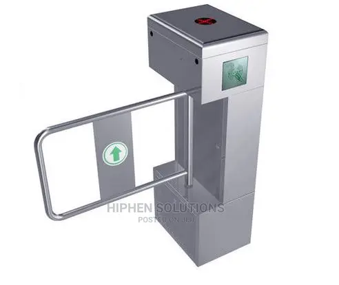Retractable Automatic Turnstile, Library Security Barrier BY HIPHEN