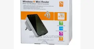 Wireless-N Mini Router With Dual LAN Port BY HIPHEN