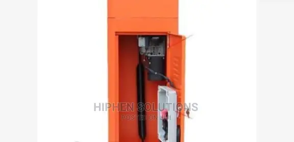 Orange Automatic Boom Barrier Carparking Gate Access Control BY HIPHEN