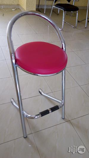 Barstool Chair Red Blue