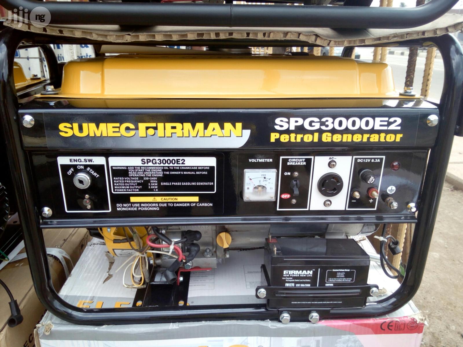 Sumec Firman Petrol Generator