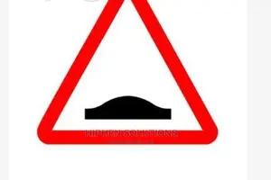 Safety Hump Warning Sign BY HIPHEN SOLUTIONS