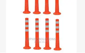 Surface Mount Delineator Reflective Warning Post - 8 Pieces BY HIPHEN