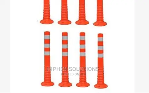 Surface Mount Delineator Reflective Warning Post - 8 Pieces BY HIPHEN