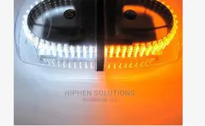 Dual Color Amber And White Safety Strobe Light Warning
