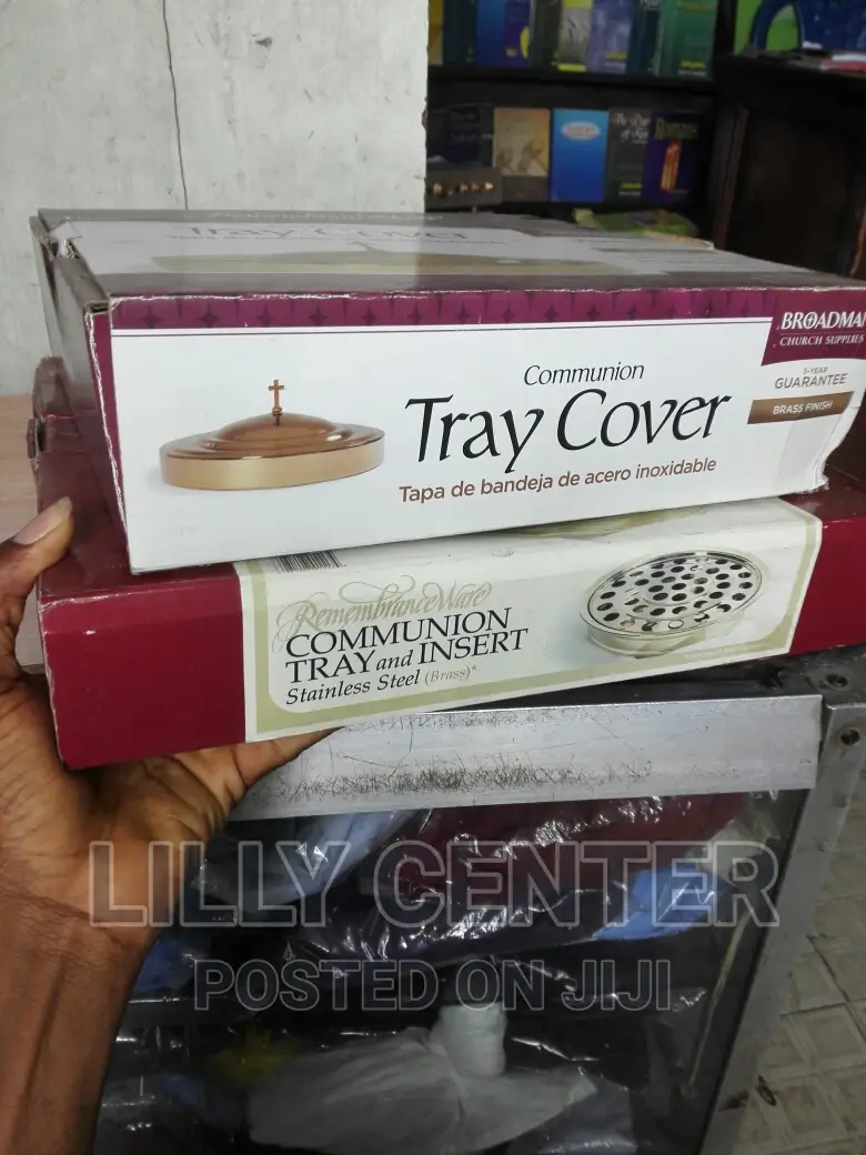 Golden Communion Tray