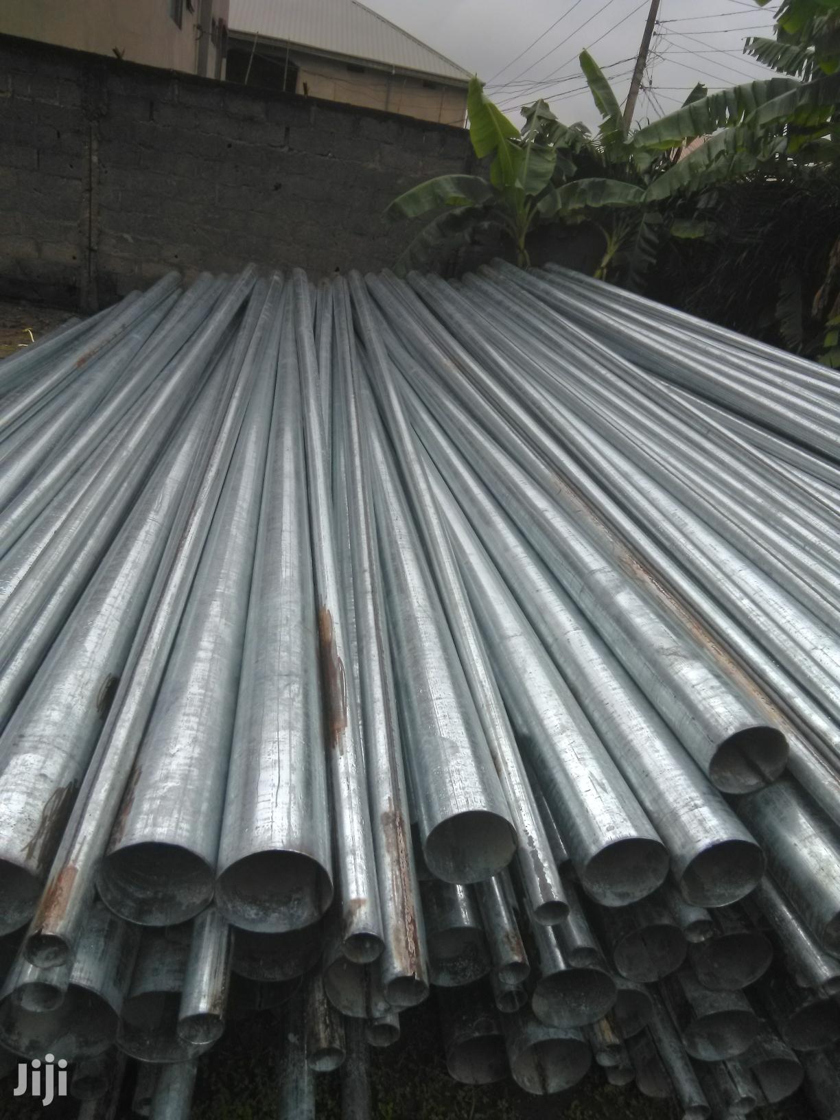 8 Meter Galvanized Solar Street Light Poles (NDDC) Specification