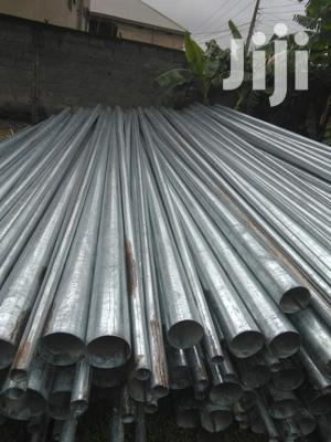 8 Meter Galvanized Solar Street Light Poles (NDDC) Specification