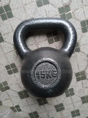 15kg Kettlebell Black
