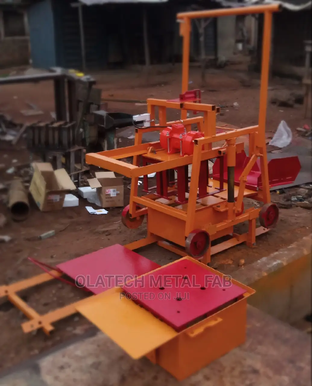 Multi Functional Automated Concrete Block Molding Machine
