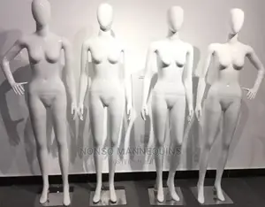 Glossy White Best Quality Male Female Mannequins