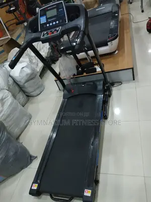 2hp Treadmill With Massager Black 1