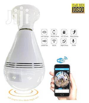 Bulb WIFI IP Security Camera 360 Degree Panoramic H.264