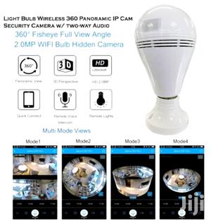 360 Degree Panorama 1080P IR Light Bulb Wifi Fisheye Security Camera