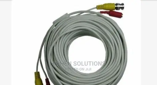 100m CCTV Cable With Connectors BY HIPHEN SOLUTIONS