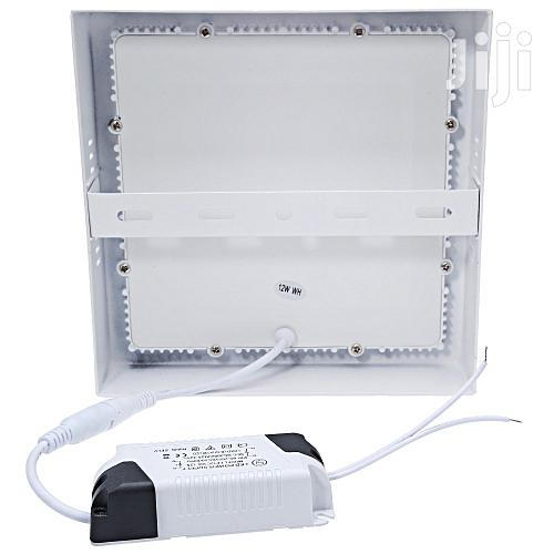 Square Led Panel Light 12w Surface Mounted