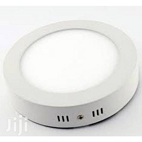 Round Led Panel Light 12w Surface Mounted Lamp-White
