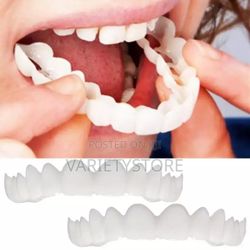 Snap-on Smile Fake Teeth Denture Braces - 2 PCS