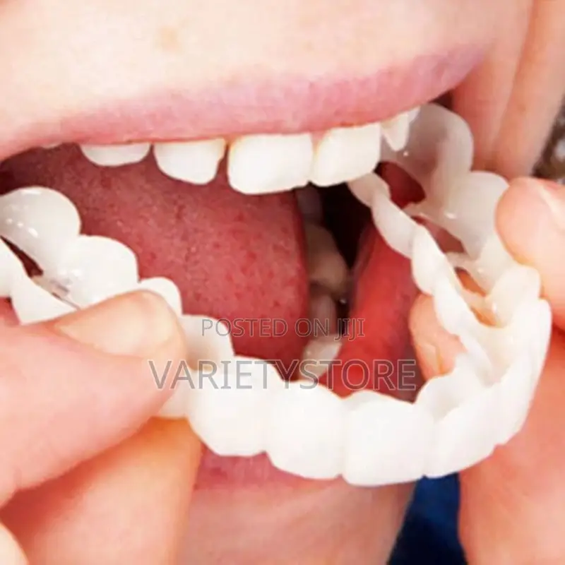 Snap-on Smile Fake Teeth Denture Braces - 2 PCS