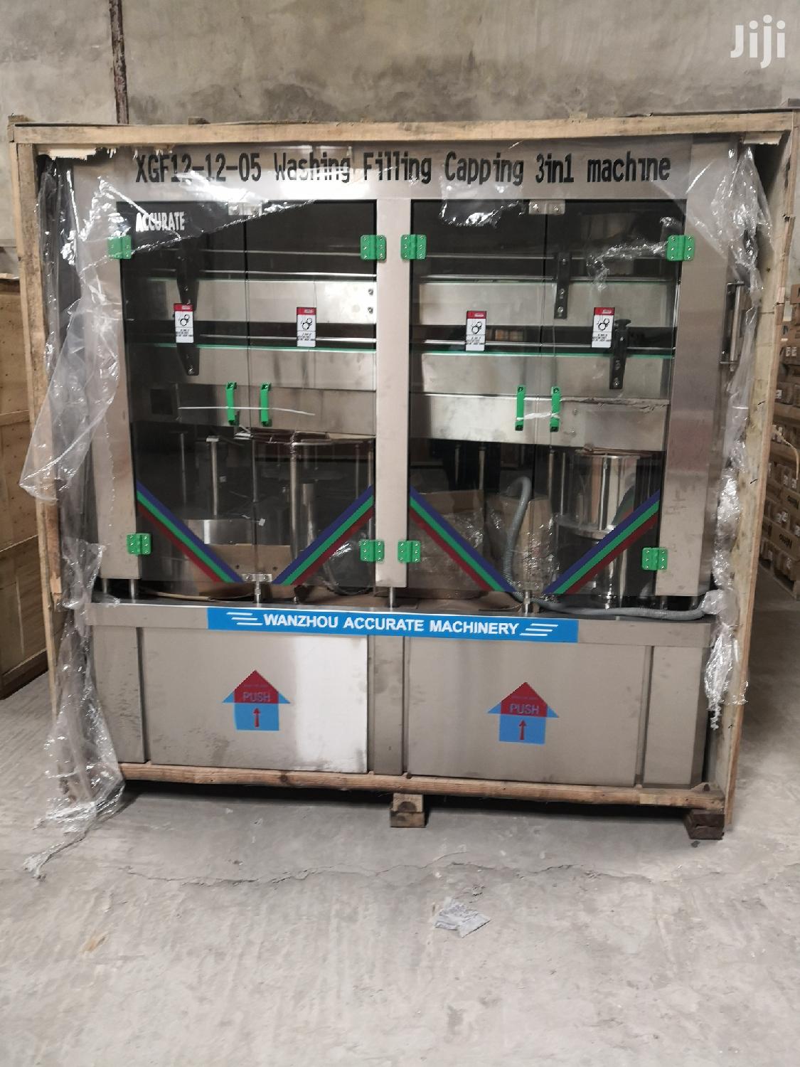 Automatic Washing Filling and Capping System