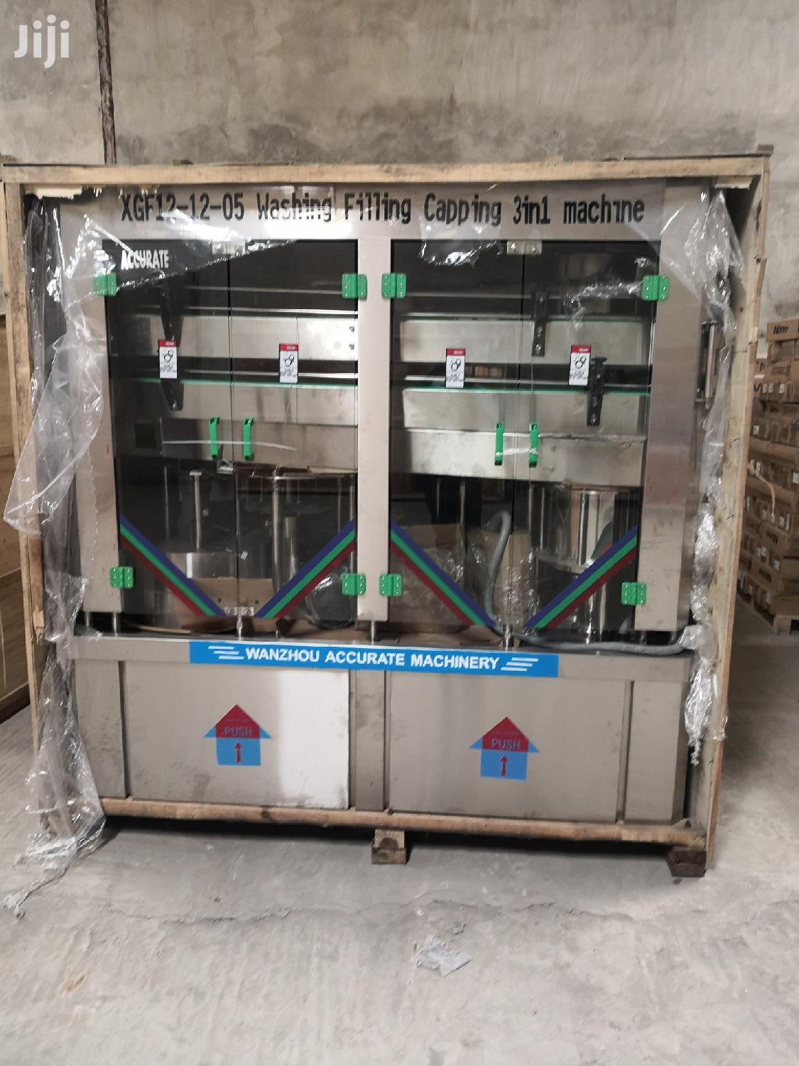 Automatic Washing Filling and Capping System