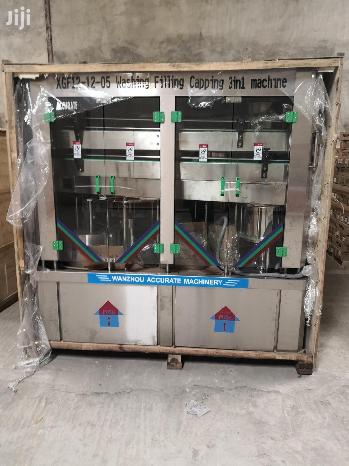 Automatic Washing Filling and Capping System