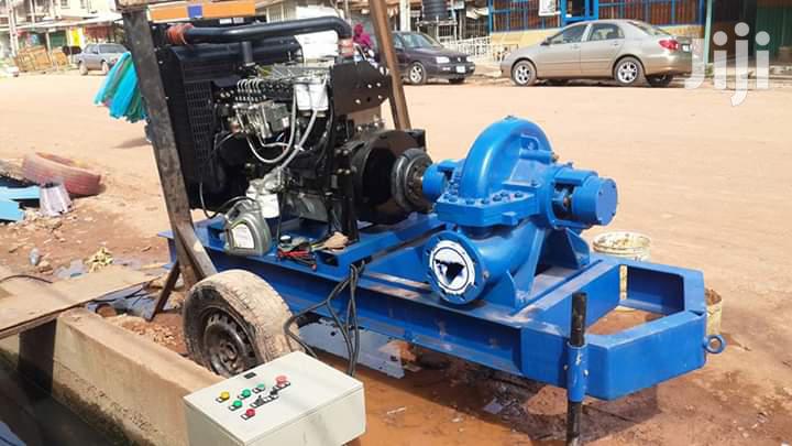 Split Casing Pump Couple With Pakines Diesel Engine