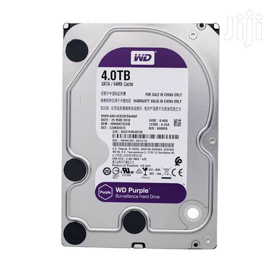 Wd Purple Surveillance 4tb Internal HDD