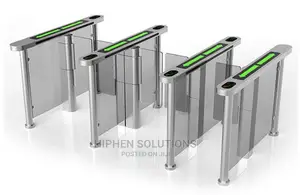 Card Access Speed Gates With Servo Driver BY HIPHEN SOLUTIONS