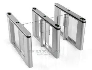 Glass Lane High Speed Gate With 10 Pairs IR Sensors BY HIPHEN SOLUTION
