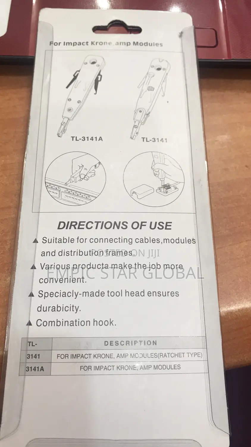 Punch Down Tool for Krone