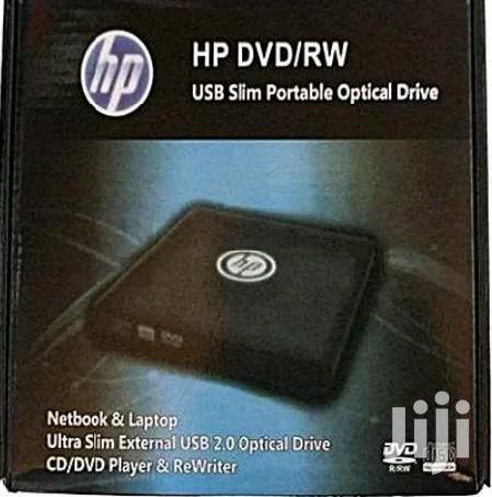 HP External DVD Writer USB 2.0 Optical Drive - Black