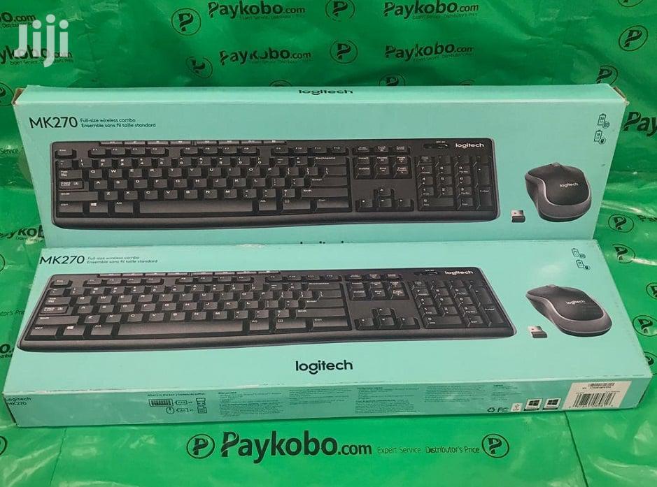 Logitech Mk270 Wireless Keyboard and Mouse Combo