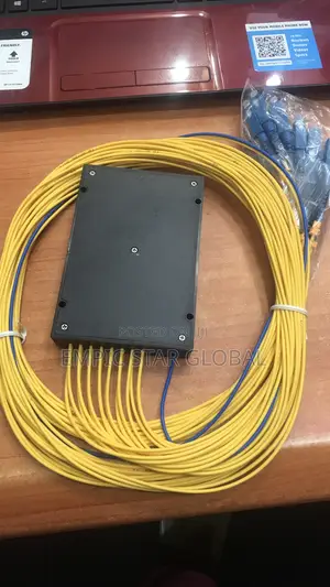 1x16 PLC Fiber Optics Splitter