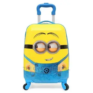 18" Minions Abs Trolley Carry On Suitcase Travel Bags