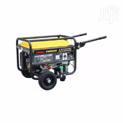 Brand New 3.5kva Sumec Fireman(SPG4000E2)Generator/Copper