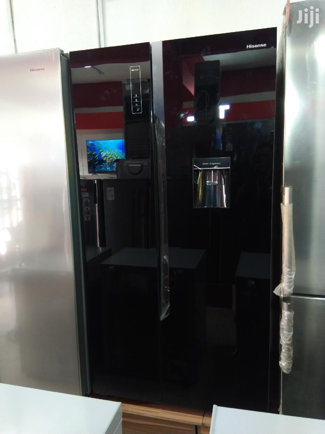 Brand New Hisense(REF76WS)514L Side by Side Black Mirror