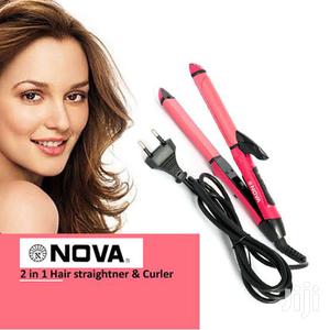 Nova Strightner 2in 1 Hair Beauty Set (Strickly Quanity )