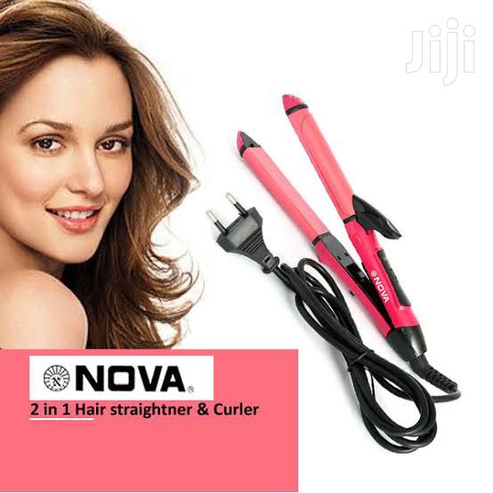 Nova Strightner 2in 1 Hair Beauty Set (Strickly Quanity )