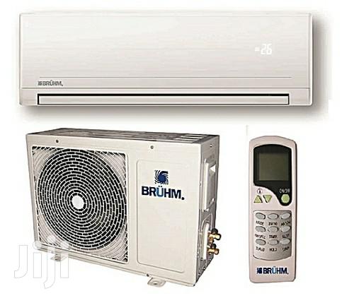 Brand New 1HP BRUHM Split Unit Ac % Full Copper Compressor