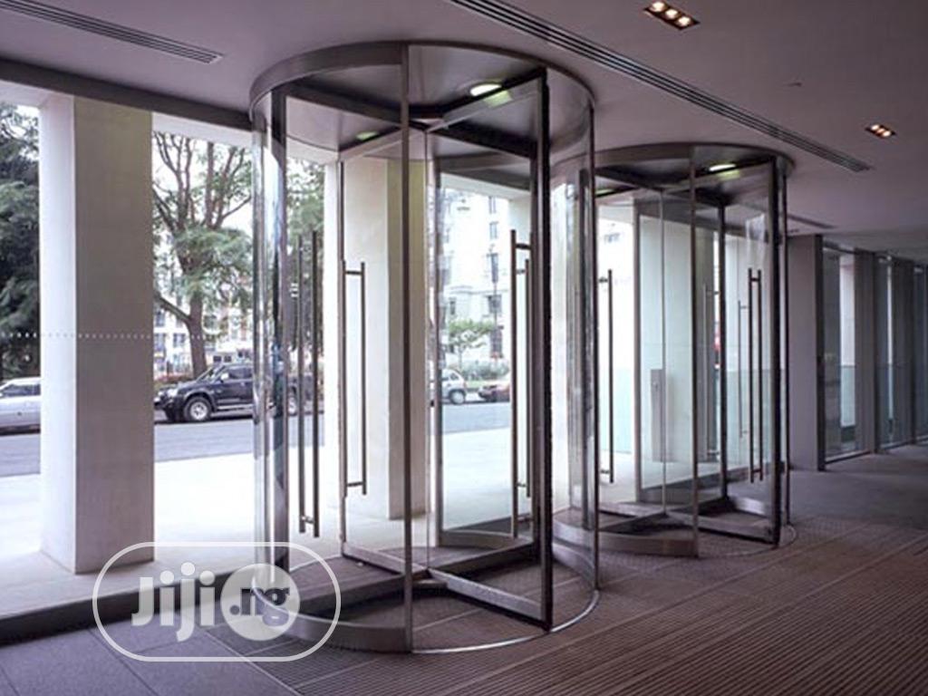 Automatic Revolving Door