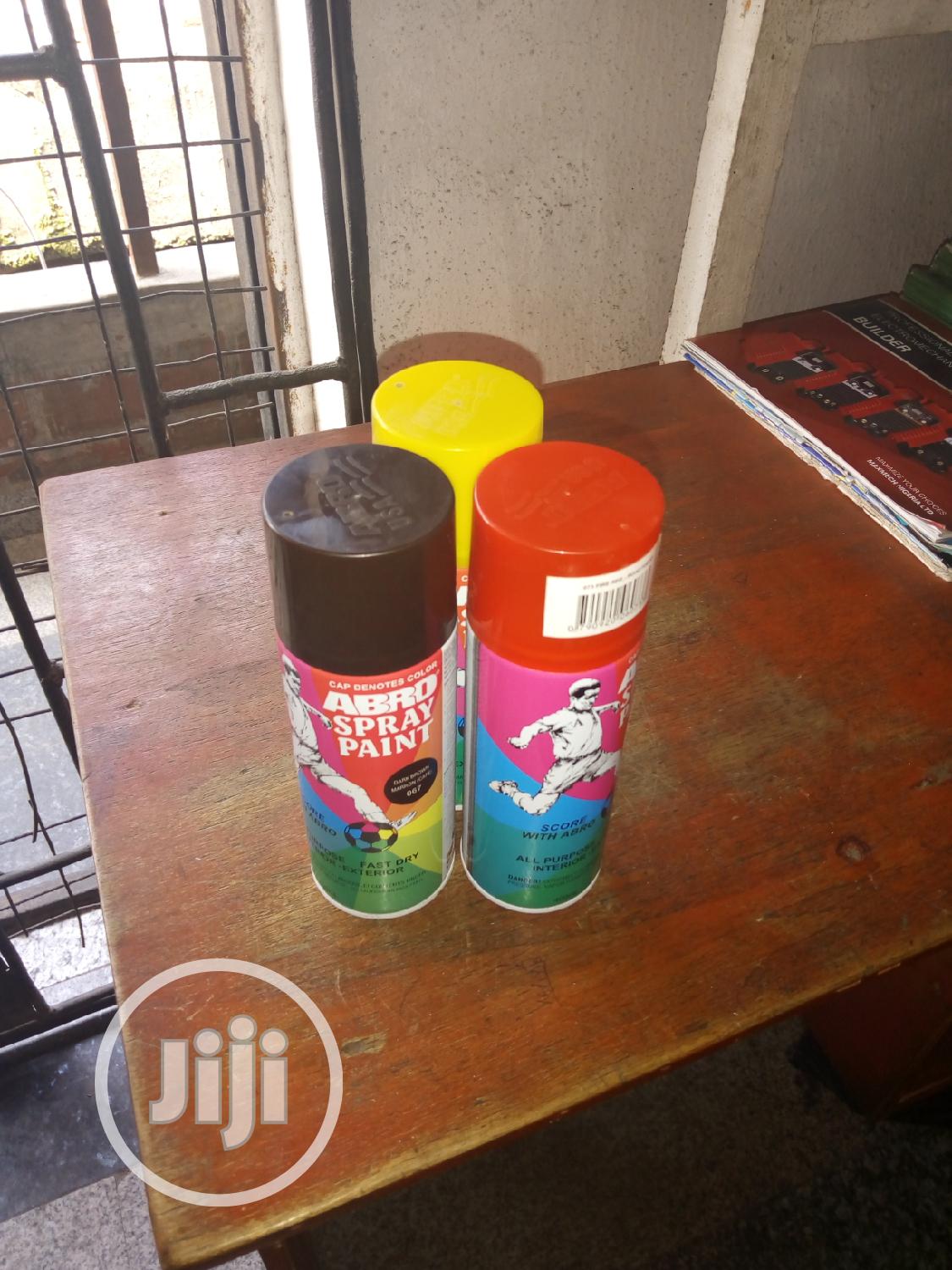 Abro Spray Paint.