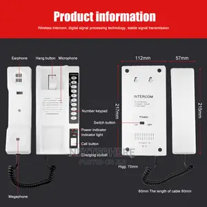 Wireless Intercom for Home, Office