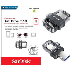 OTG Sandisk 16GB Dual Flash Drive M3.0 for Android Devices