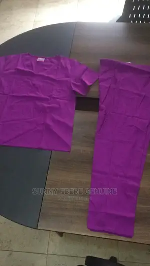 Light Purple Color, Medical Scrub.