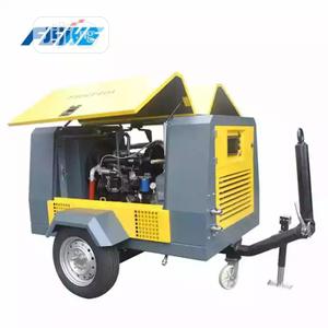 Mobile Diesel Engine Air Compressor