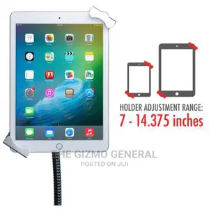Height-adjustable Gooseneck Floor Stand For 7-13" Tablets